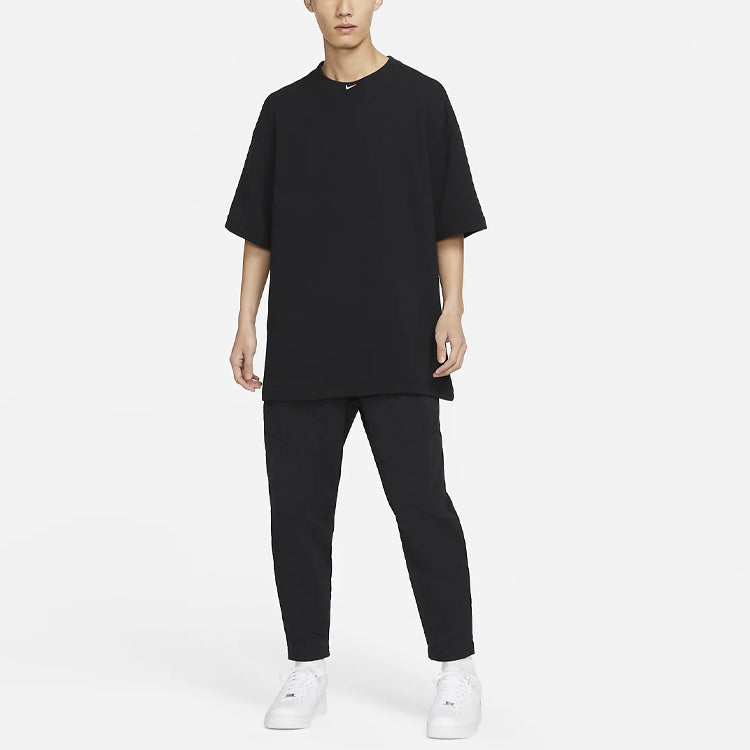 Nike Sportswear Circa Logo T-Shirt Asia Sizing 'All Black' DX0188-010