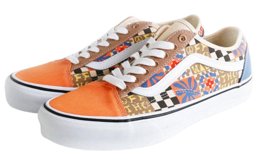 Vans Old Skool Tapered 'Orange White Blue' VN0A54F4B2X
