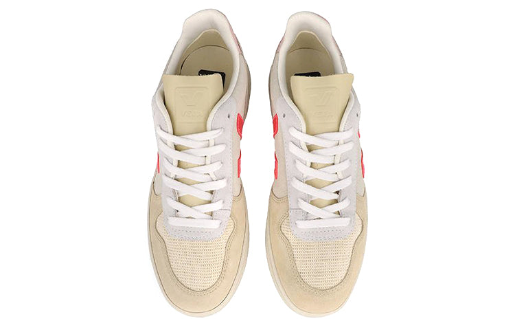 Veja V-10 Lace-Up 'Beige Neon Pink' VX032188