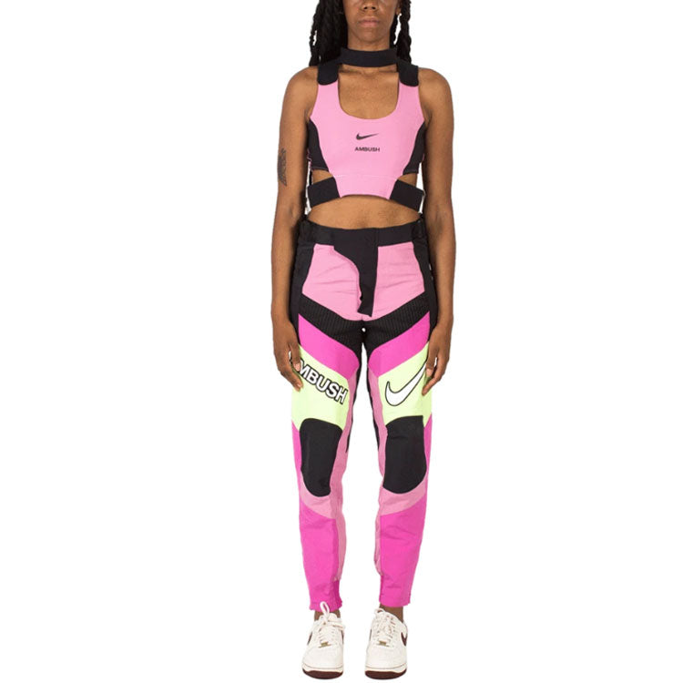 (WMNS) Nike x AMBUSH Motorcycle Pants 'Active Fuchsia' CW8001-623