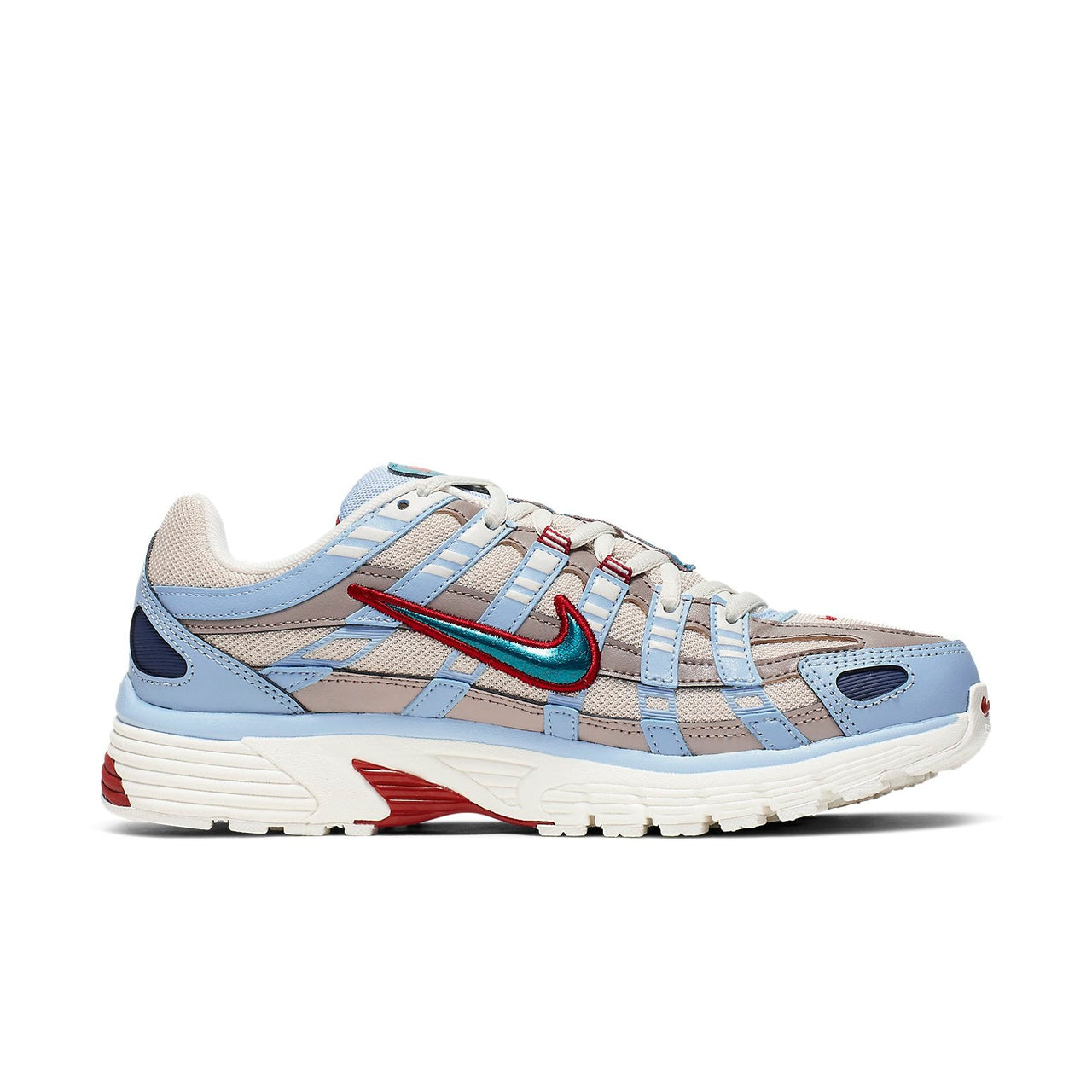 (WMNS) Nike P-6000 Grey/Blue/Red CK2961-131