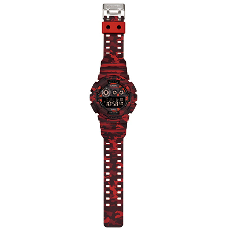 CASIO G-Shock Digital 'Red' GD-120CM-4