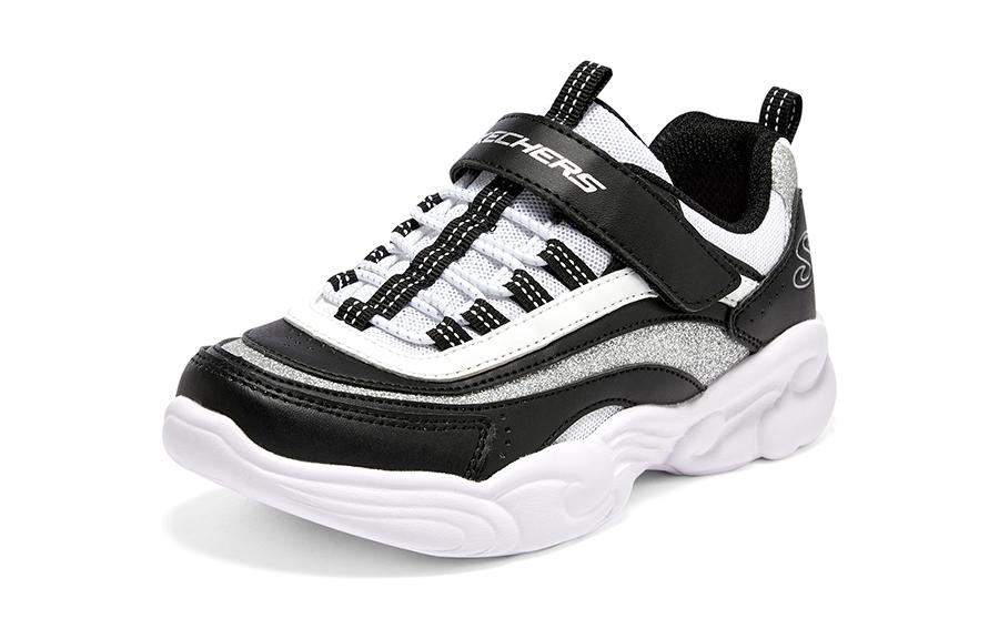 (GS) Skechers Unicorn Storm 'Black White' 302576L-BKW