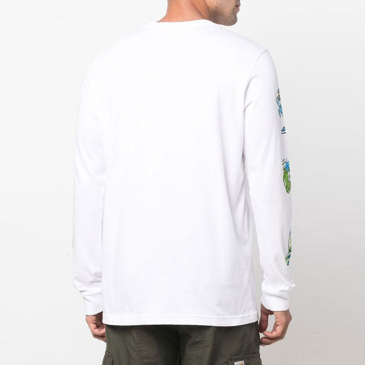 adidas Graphic Stoked Fish Long Sleeve Tee HF4862