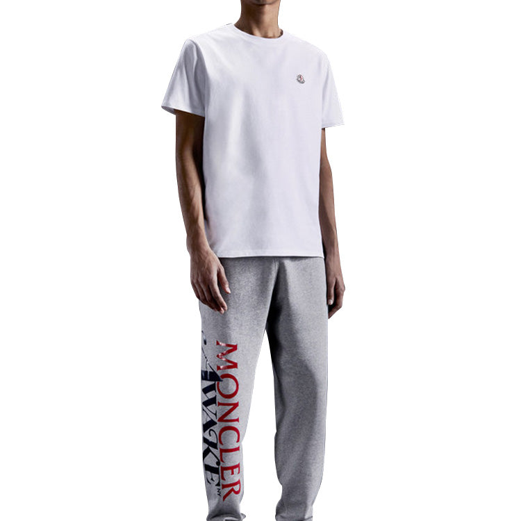 Moncler 1952 Loose-Fitting With Round Neck For Men White 0928C70910V8141001