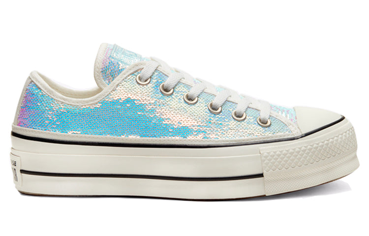 (WMNS) Converse Chuck Taylor All Star Platform Low 'Mini Sequins' 566603C