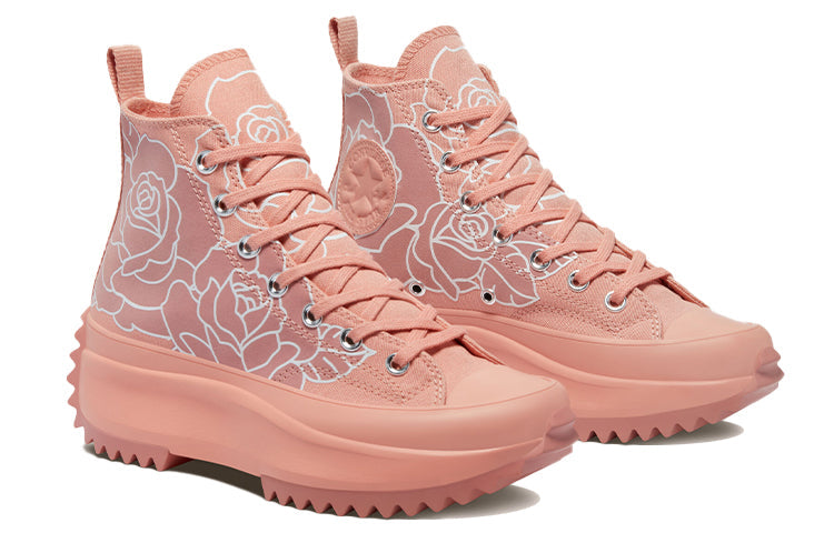 (WMNS) Converse Natasha Cloud x Run Star Hike Inspired 'Floral - Pink Quartz' 571877C