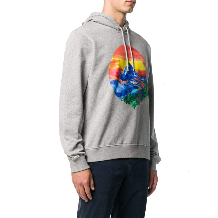 Men's KENZO Printing Pattern Gray F96-5SW362-4ME-94