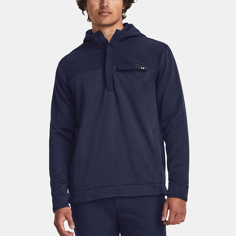 Under Armour Storm Sweater Fleece Hoodie 'Midnight Navy' 1382917-410