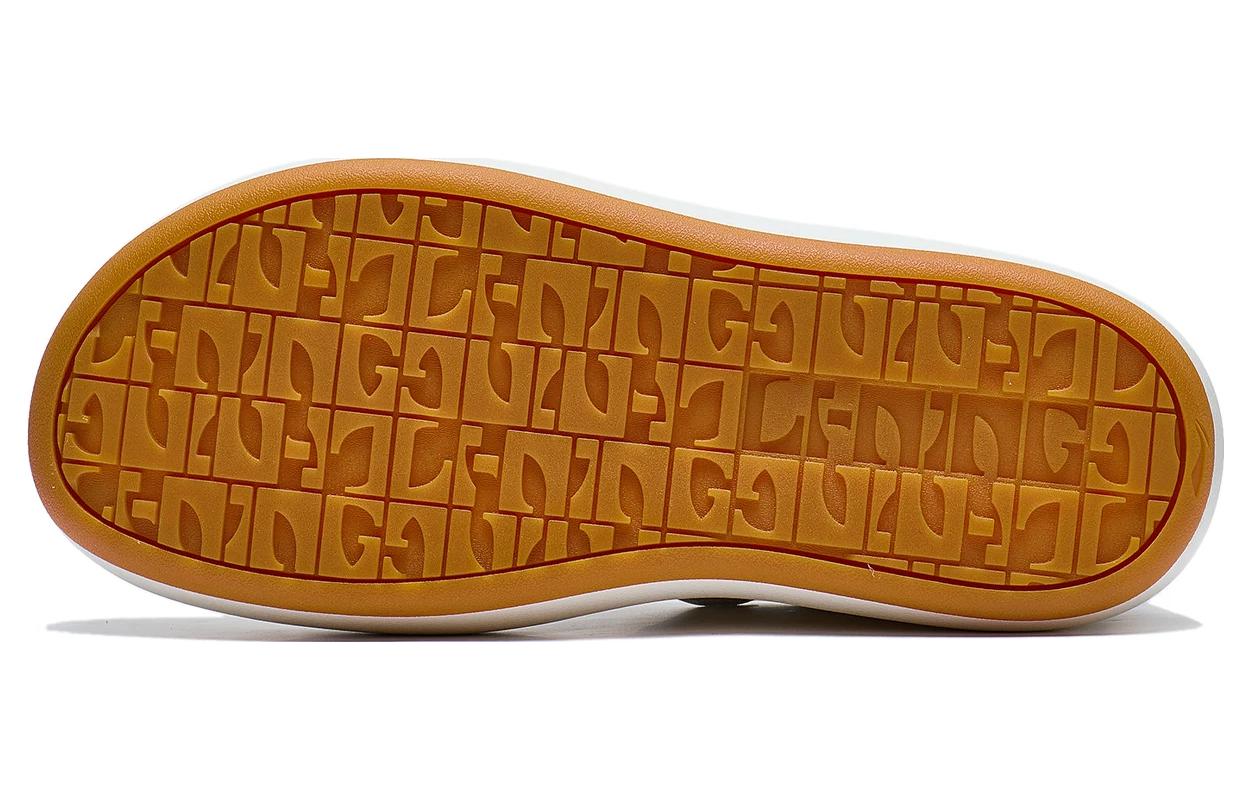 (WMNS) Li-Ning Puff Platform 'White Gum' AZGT026-1