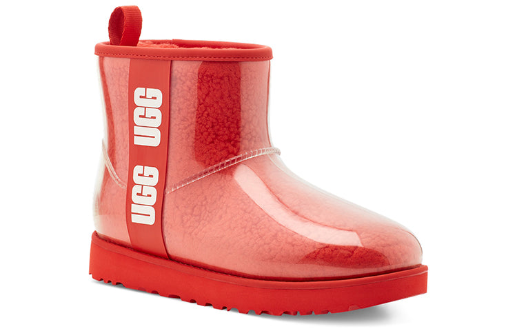 (WMNS) UGG Classic Clear Mini Large LOGO Fleece Lined 1113190-LFL