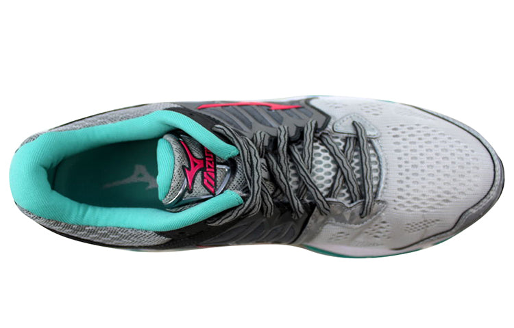 Mizuno Wave Horizon Low Tops Wear-resistant Gray Green Pink J1GD172660