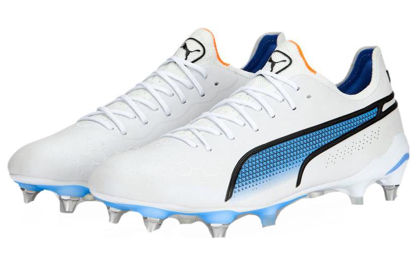 PUMA King Ultimate Elements SG 'White/Blue' 107098-01