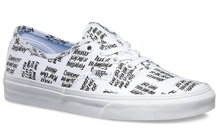Vans Baron Von Fancy x Authentic 'White Black' VN0003B9I9Y
