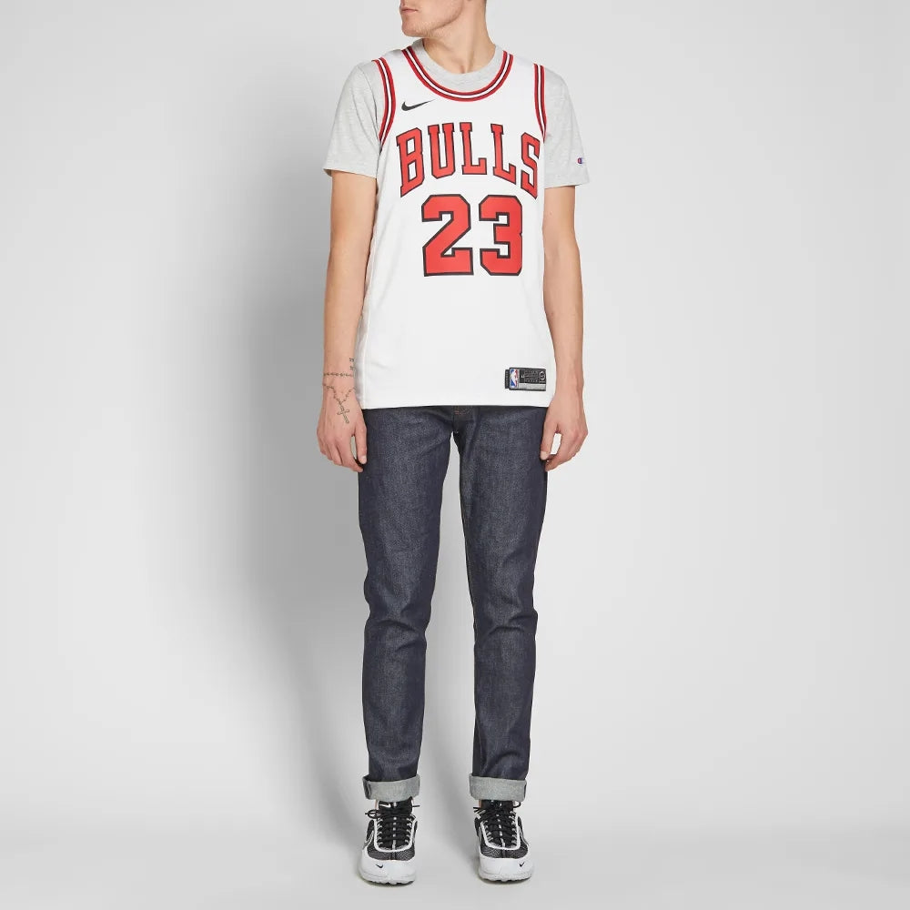 Nike Michael Jordan Association Edition Swingman Jersey (Chicago Bulls) SW 'White' AO2916-100