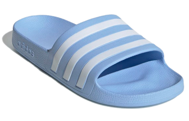 (WMNS) adidas Adilette Aqua Slides 'Blue White' EE7346