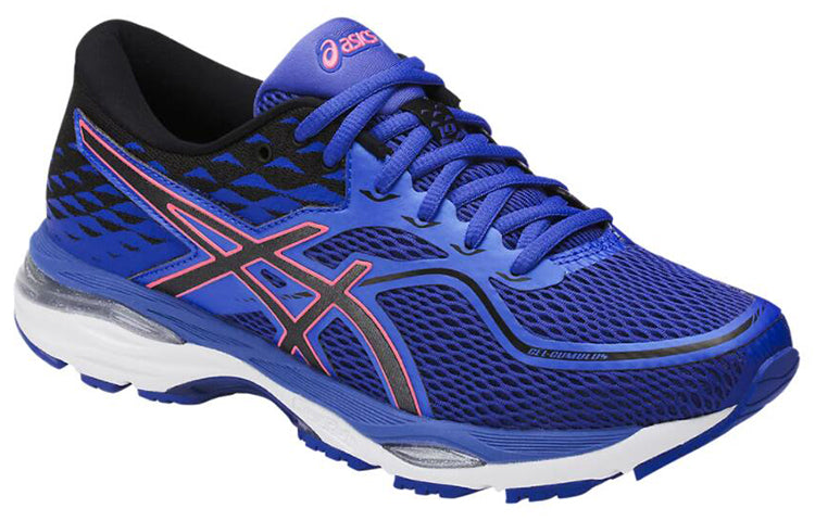 (WMNS) ASICS Gel-Cumulus 19 (D Wide) 'Blue Black' T7B9N-4890