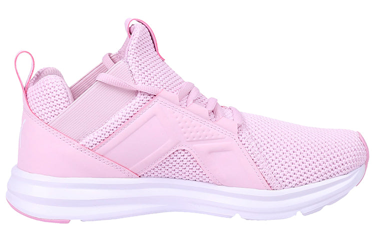 (WMNS) PUMA Enzo Weave Low Running Shoes Pink/White 191488-02