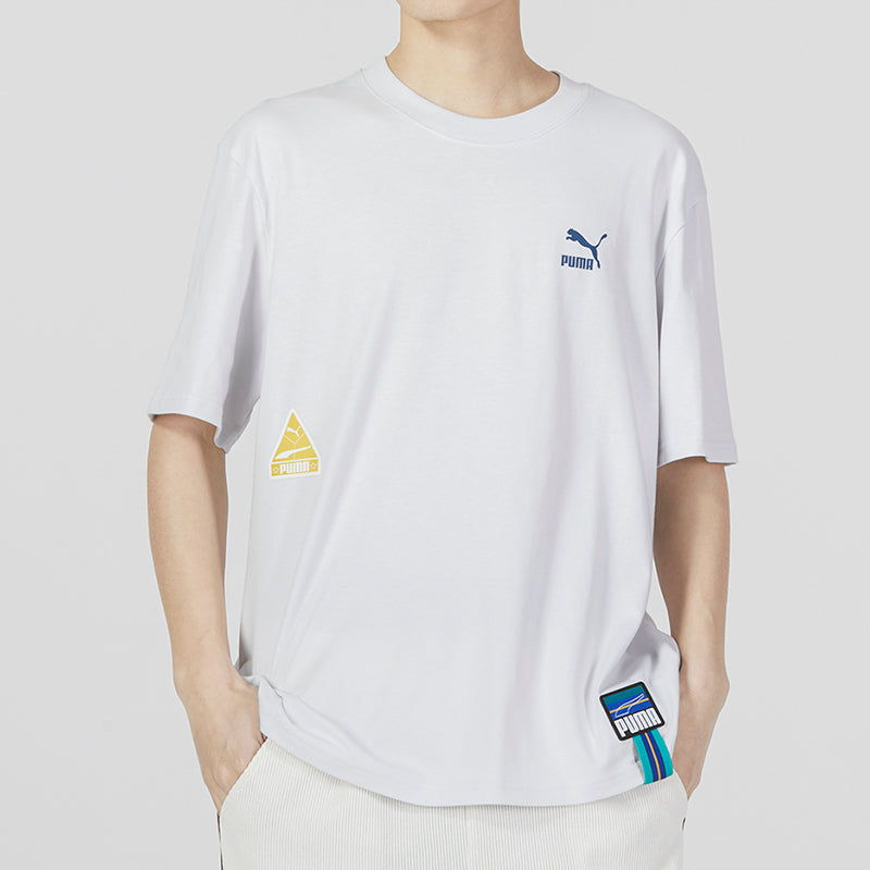 PUMA Sportswear Logo Tee 'White' 677382-72