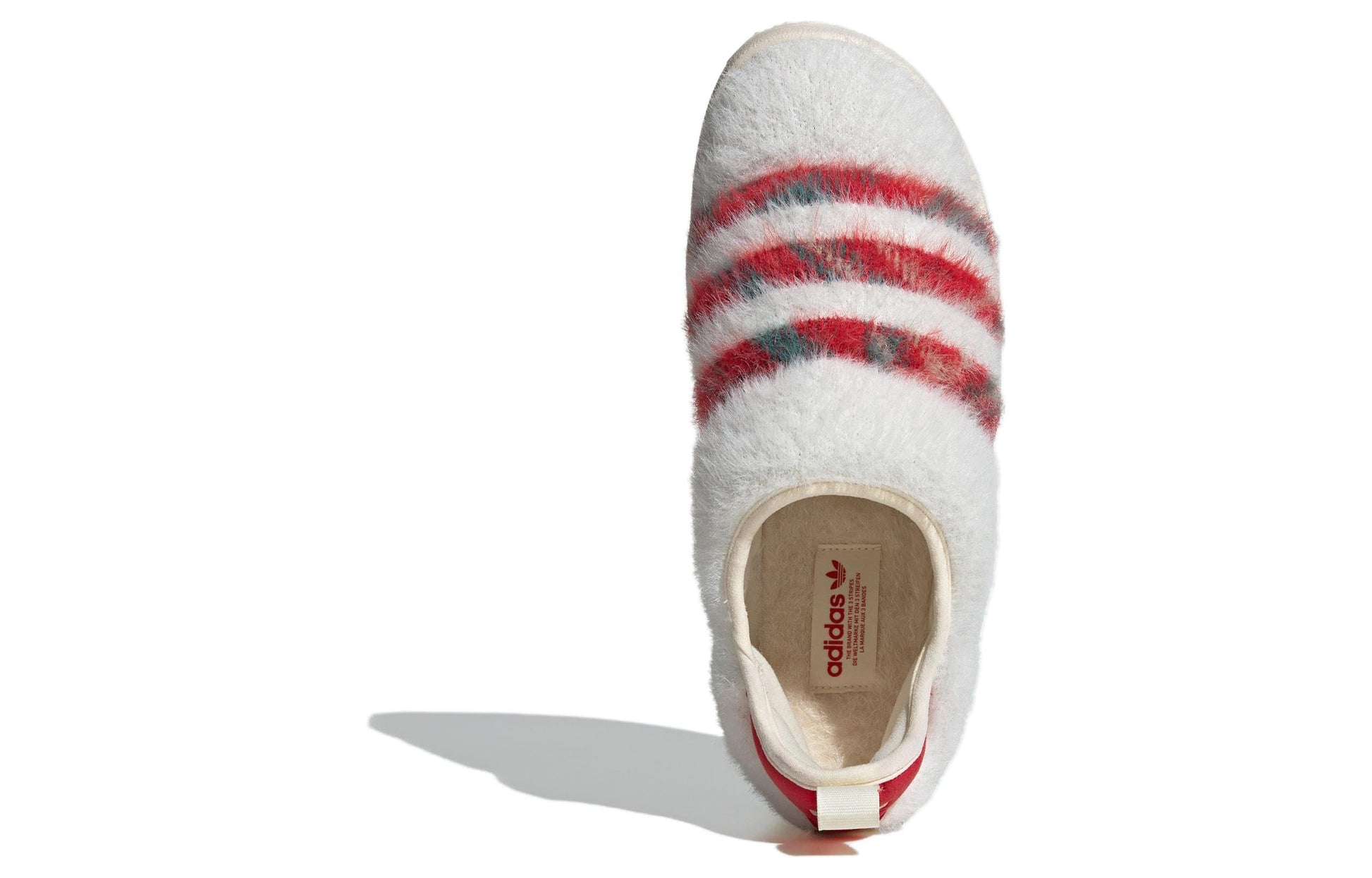 adidas Puffylette 'White Red' ID6141