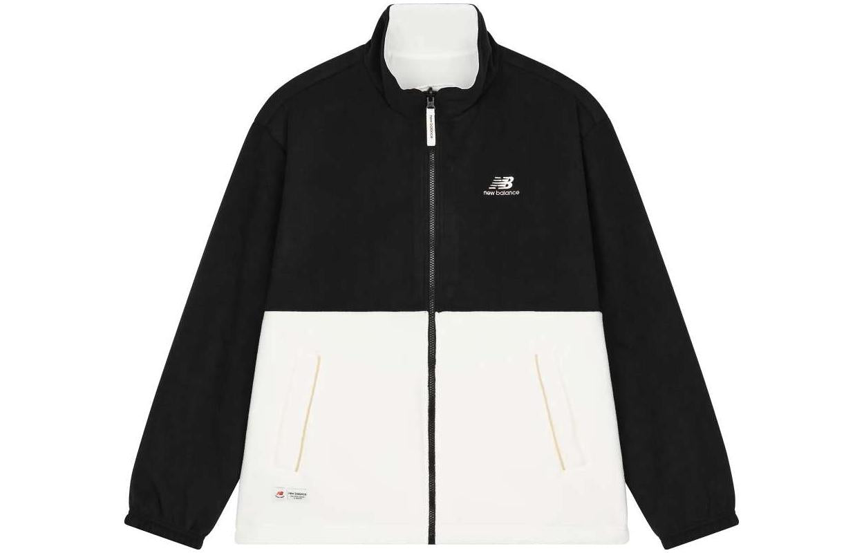 New Balance Sportswear Jacket Asia Sizing 'Cream White Black' 6DD38081-NV