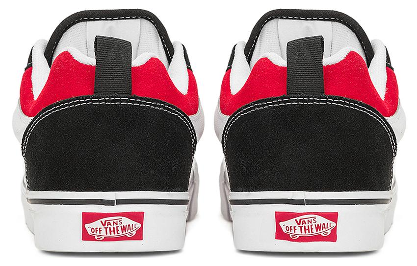 Vans Knu Skool Shoe 'Black Red' VN0009QC6RT