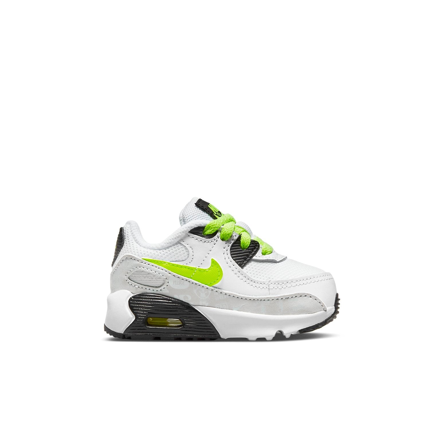 (TD) Nike Air Max 90 'Reflective Logo - White Volt' CD6868-112