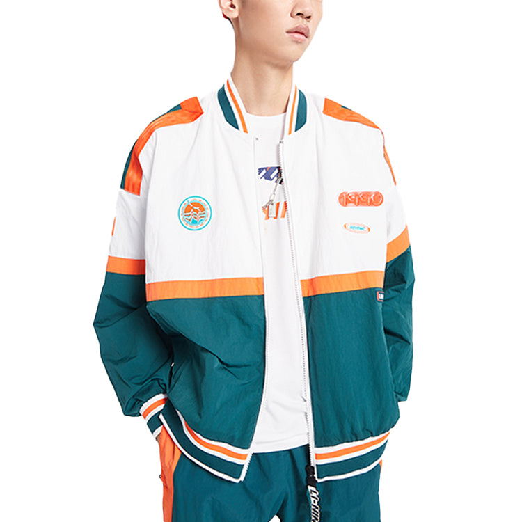 Li-Ning Sports Fashion Series Loose Jacket Blue AJDQ363-3