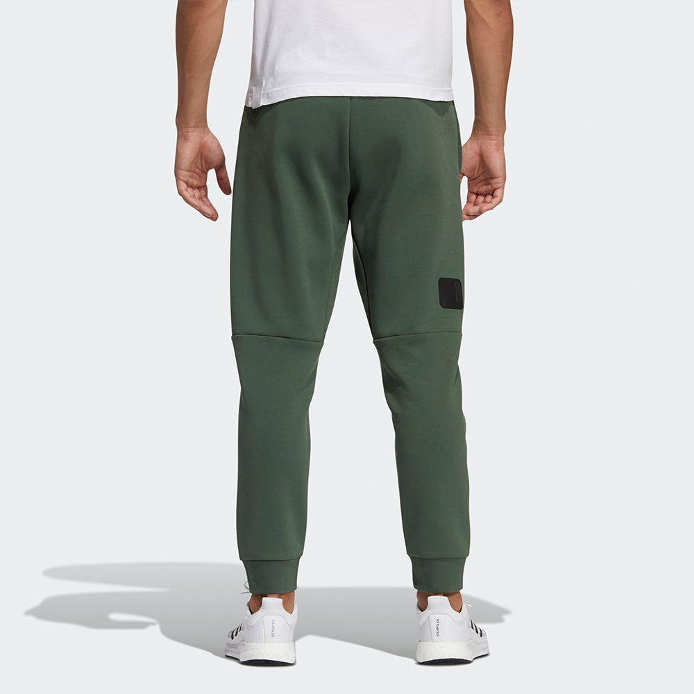 adidas Series WJ PNT PNT SWT Running Training Sports Long Pants Green GP0888