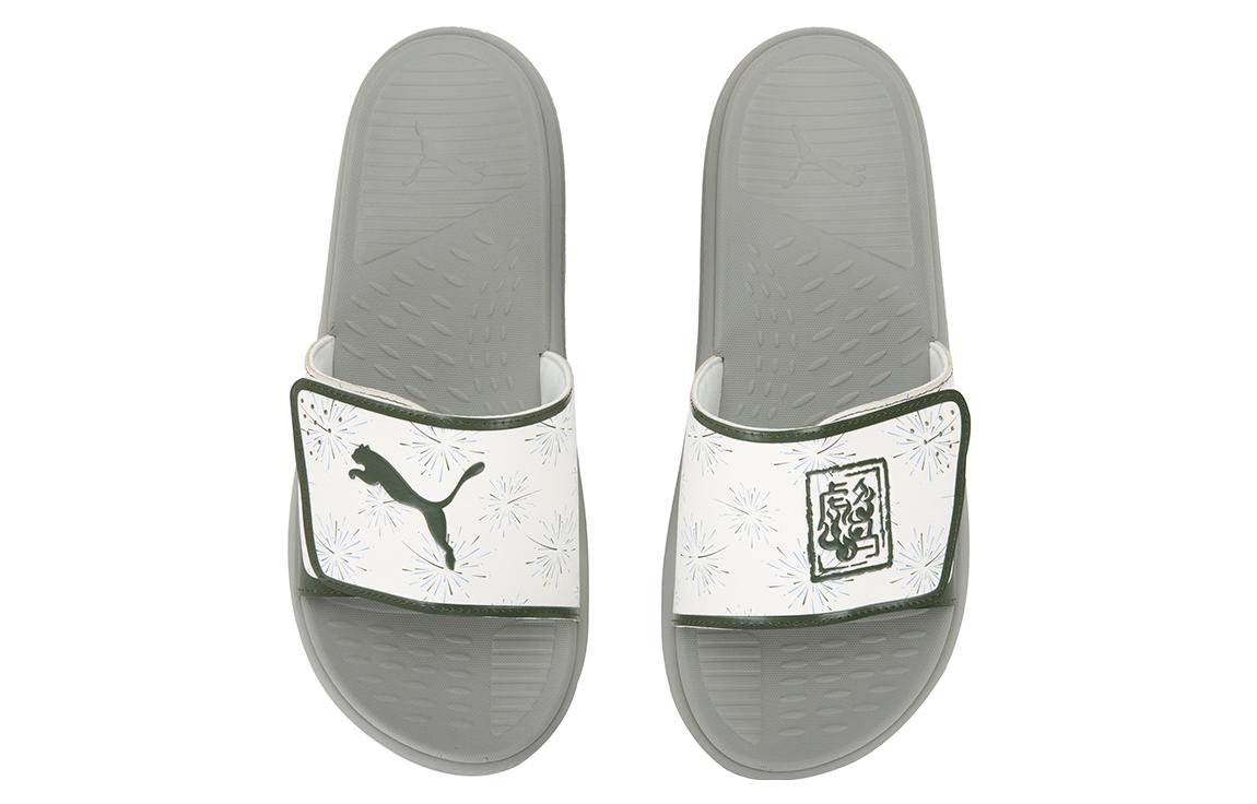 PUMA Softride Slide 'Grey White' 394201-01