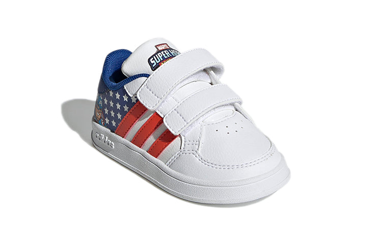(TD) adidas Breaknet 'White Red Blue' GZ7651