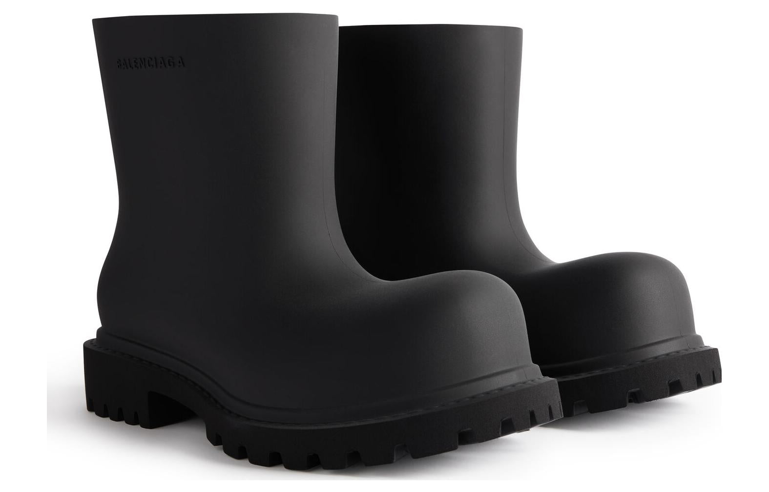 (WMNS) Balenciaga Steroid Booties 'Black Full EVA' 770610W0FOI1000