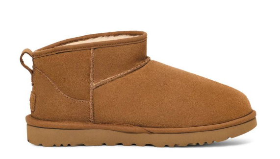 (WMNS) UGG Classic Ultra Mini Bling 'Chestnut' 1153777-CHE
