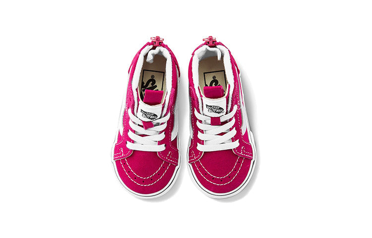 Vans SK8-Hi Zip Toddler Rose Red VN0A4BV12NE