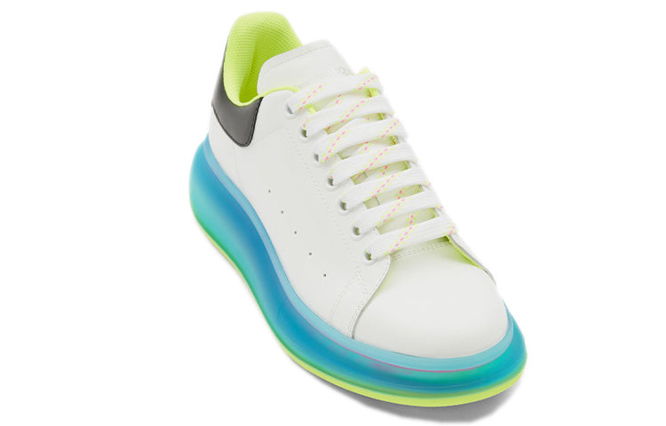 Alexander McQueen Oversized Sneaker 'Transparent Sole - White Iridescent' 662657WIBN39769
