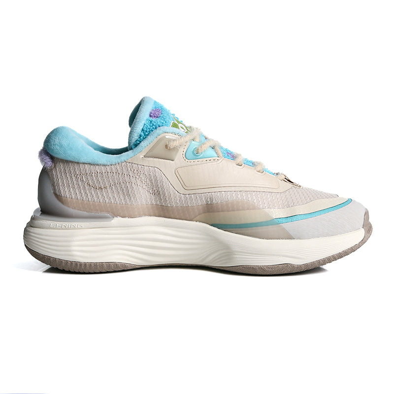 (WMNS) Li-Ning Soft Warm 'Blue Beige' AGLT122-4