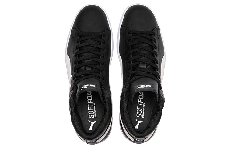 PUMA Smash V2 Mid L 'Black And White' 366924-02