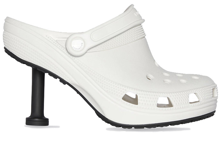 (WMNS) Balenciaga x Crocs Madame 80MM 'White' 677390W1S8E9000