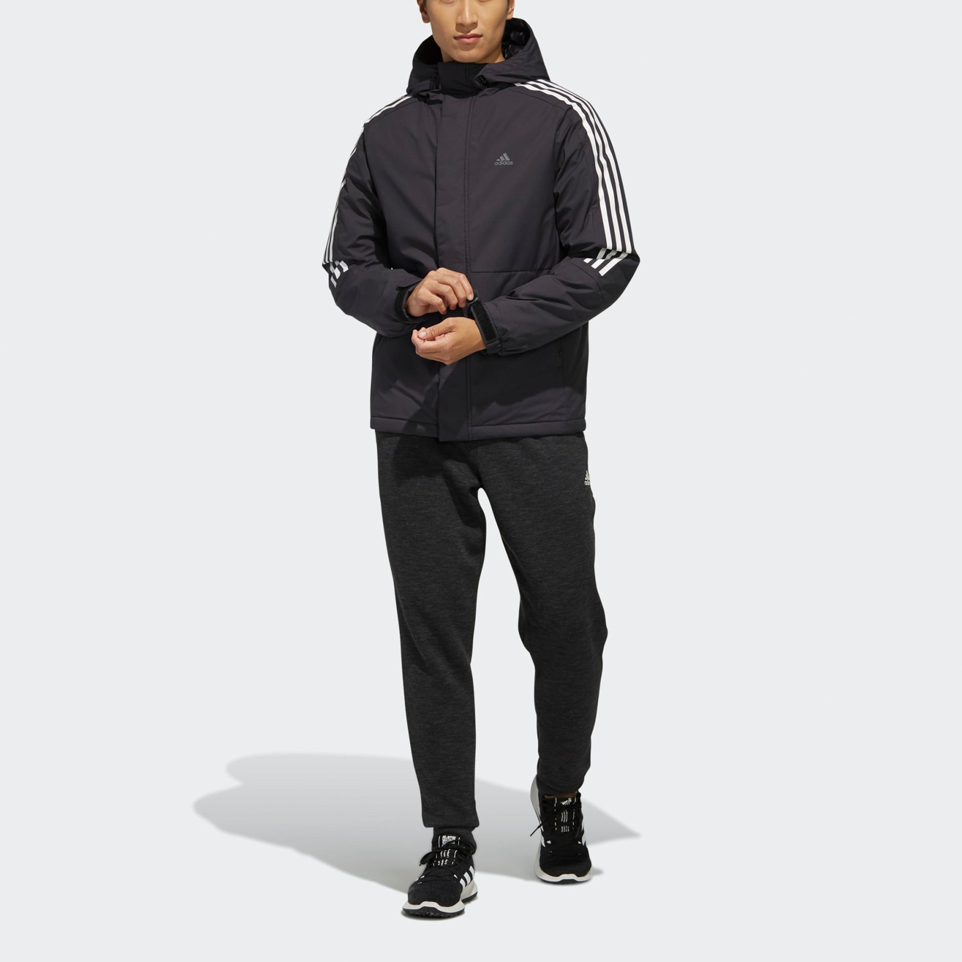 adidas 3ST Down Jkt Outdoor Sports Down Jacket Black EH3995