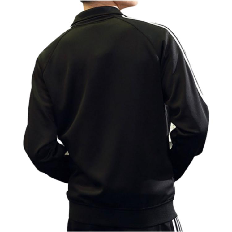 adidas Originals 3-Stripes Jacket 'Black White' TR30J1-BW