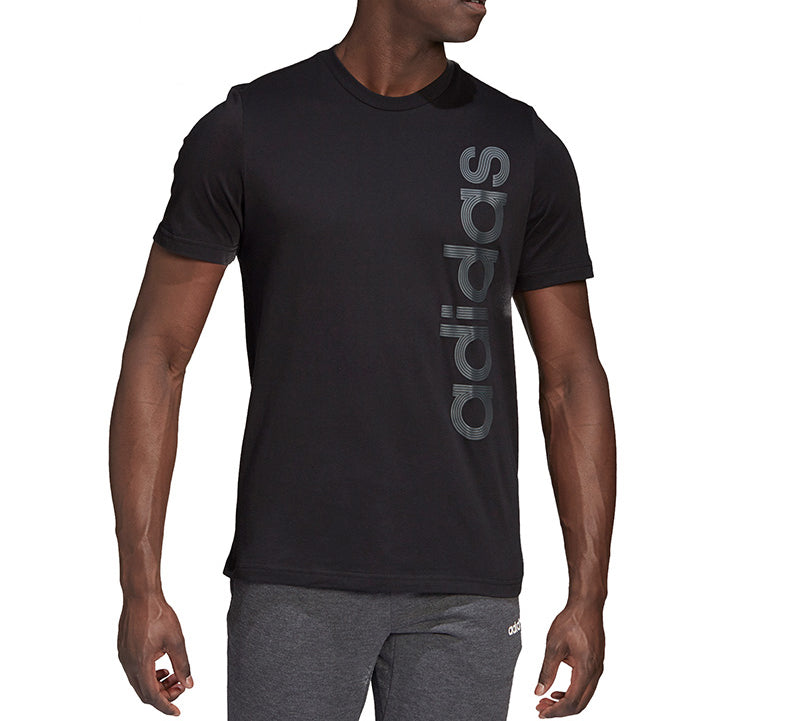 adidas M VRT TXTRLG T Sports Training Short Sleeve Black GD5923