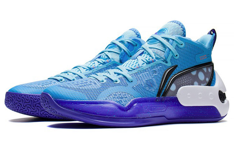 Li-Ning Yushuai 16 Mid 'Moon White Blue' ABAS053-1