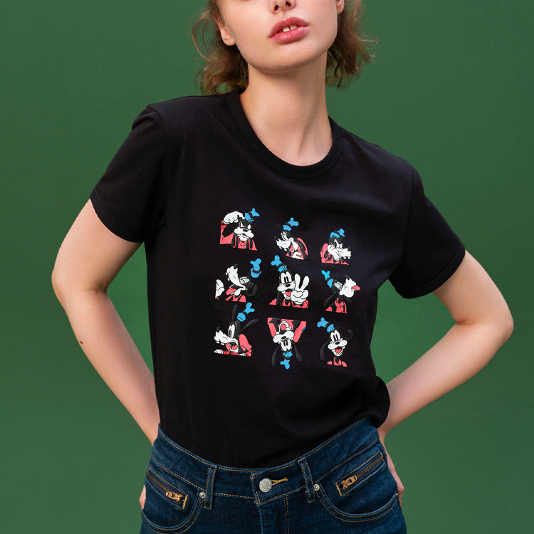 Levis x Disney Crossover Mickey Printing Short Sleeve Black A0618-0002