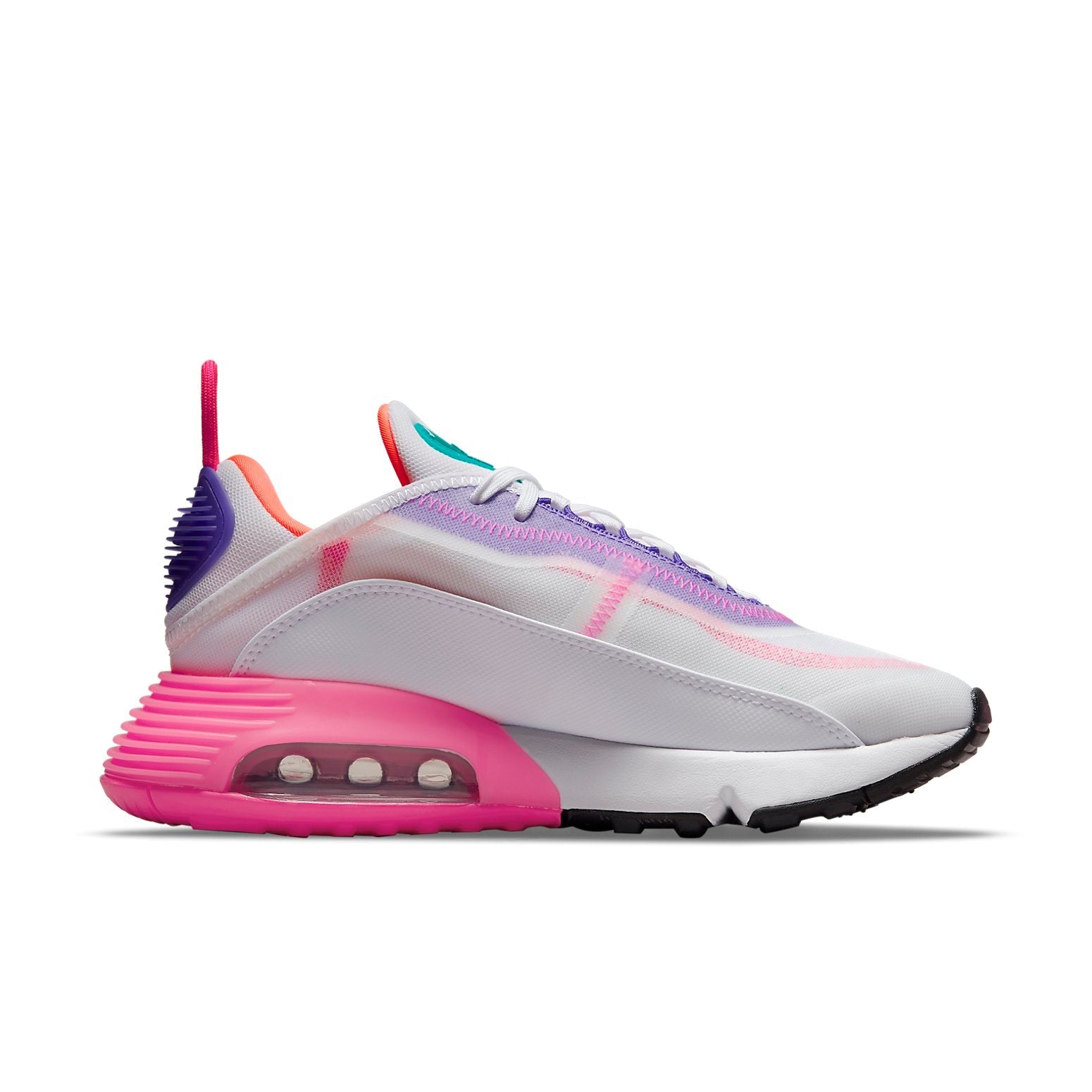 (WMNS) Nike Air Max 2090 'White Hyper Orange' CZ1516-100