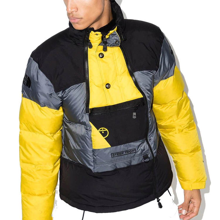 THE NORTH FACE Steep Tech Puffer Jacket 'Yellow' NF0A4QYT-SH3