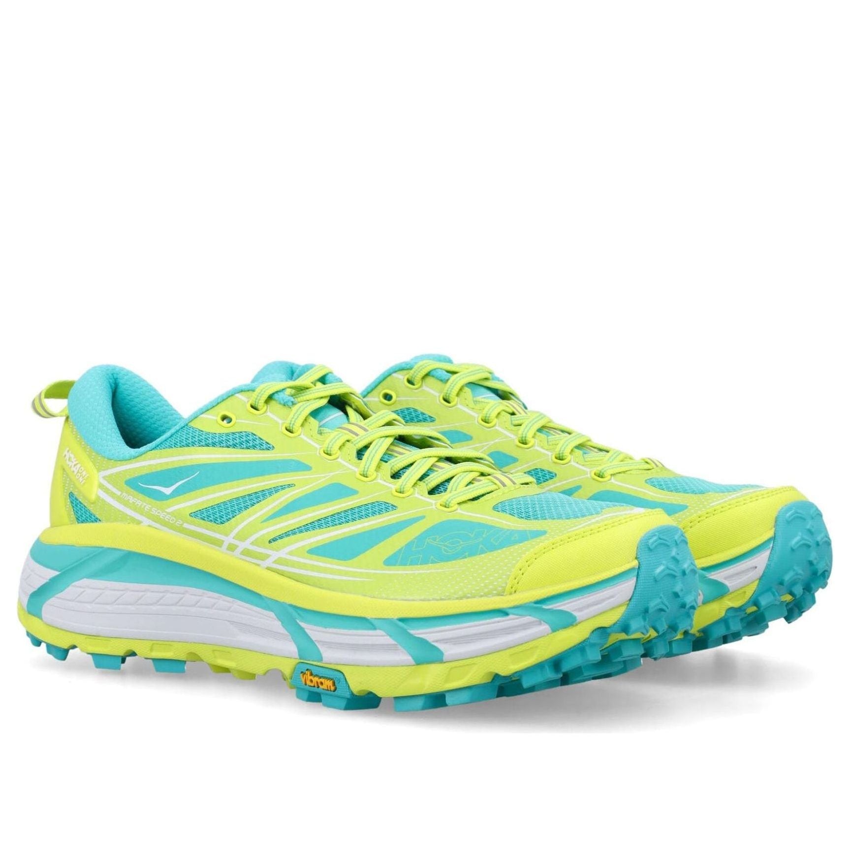 HOKA ONE ONE Mafate Speed 2v 'Neon Green' 1126851-HTC
