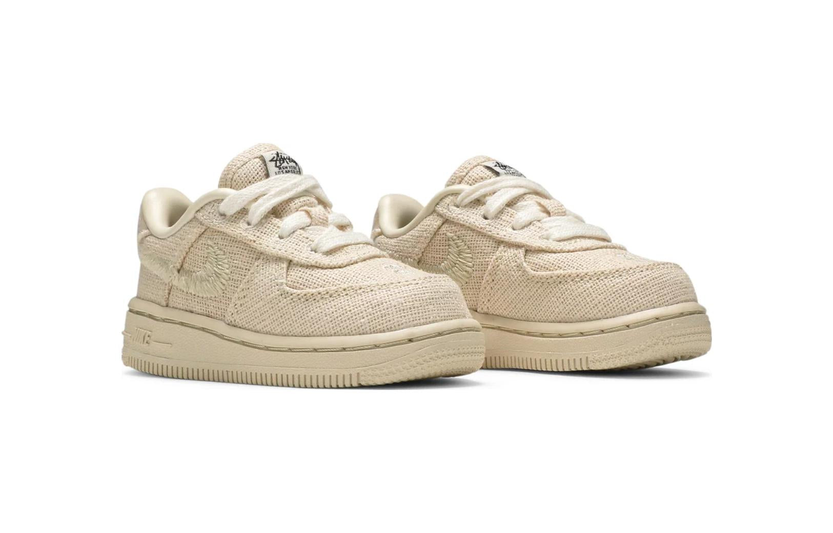 (TD) Nike x Stussy Air Force 1 Low 'Fossil' DC8306-200