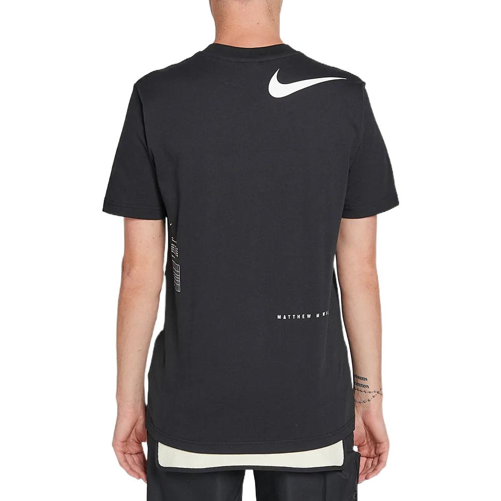 NikeLab X MMW Graphic Crossover Short Sleeve Black AA4244-010
