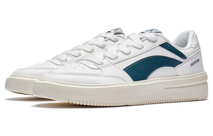 Li-Ning Casual Lifestyle Skate Shoes 'White Blue' AGCT139-2