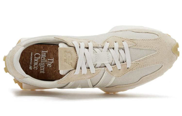 New Balance 327 Low-Top Creamy 'Grey Light Cream' MS327UP